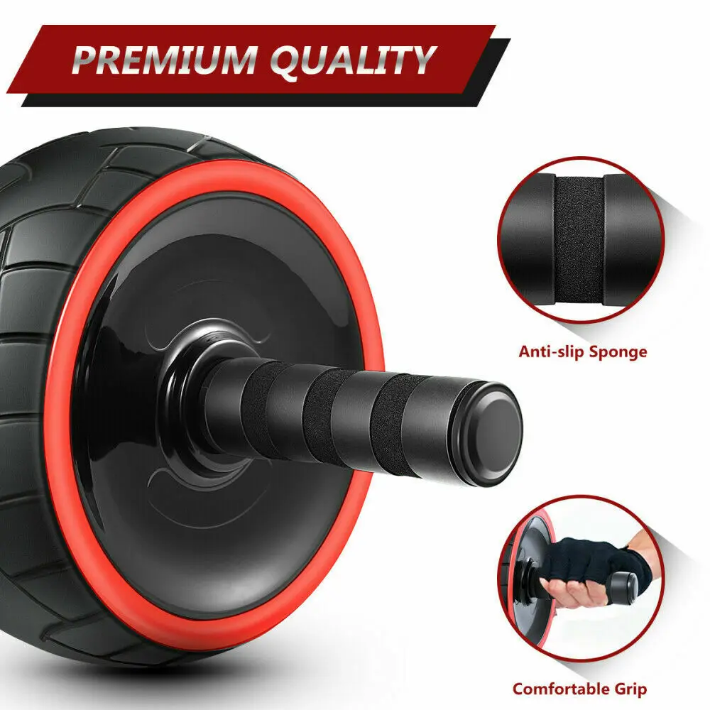 ONESTARSPORTS Ab Wheel Fitness Exercise Equipment Household Abdominal Wheel Roller With Knee Pad