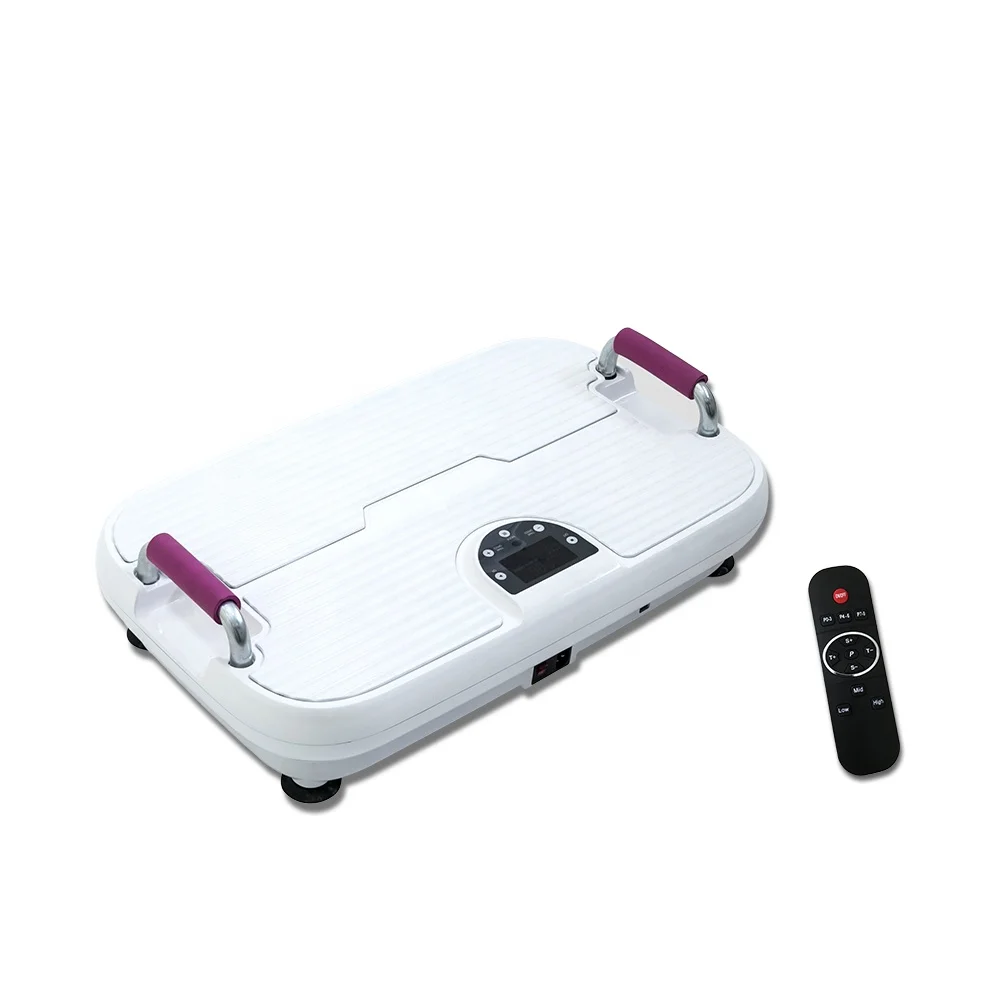 Luckystars best choice body fitness power exercise machine weight loss vibration 4d platform plate