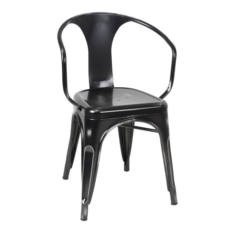 Wholesale popular metal chair restaurant furniture metal Industrial chair
