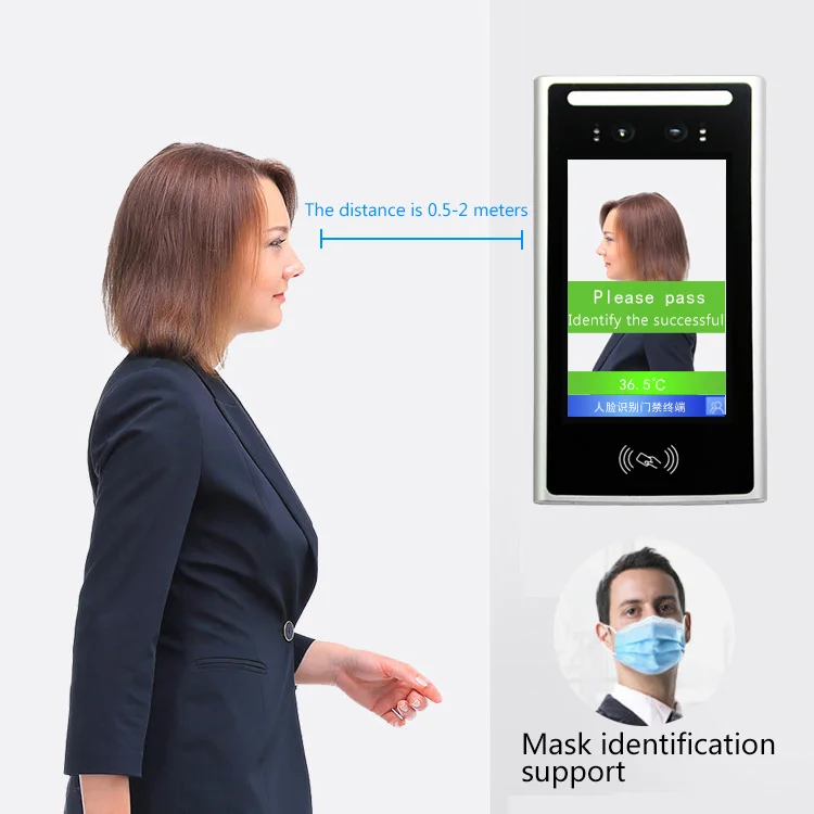 Factory Direct Sales Of High-precision Intelligent 3d  Face Recognition attendance system Access Control