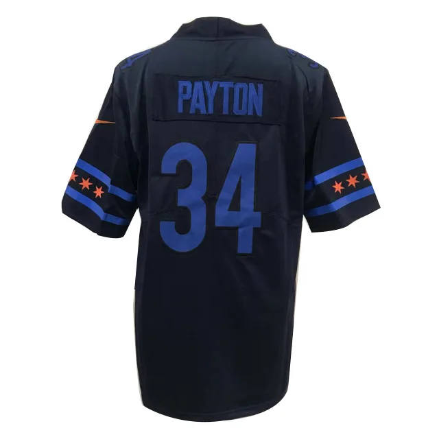 Popular Bear #34 Walter Payton Stitched Chicago Team American Football Jersey Cheap Walter Payton Jerseys On Sale