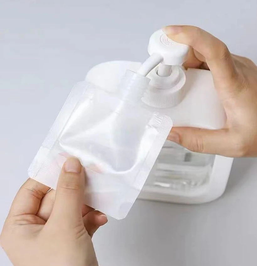 Wholesale Customizable Plastic Bag Mini 30ml Stand Up Pouch With Spout Espresso Package Bag Juice Beverage Packaging Bag