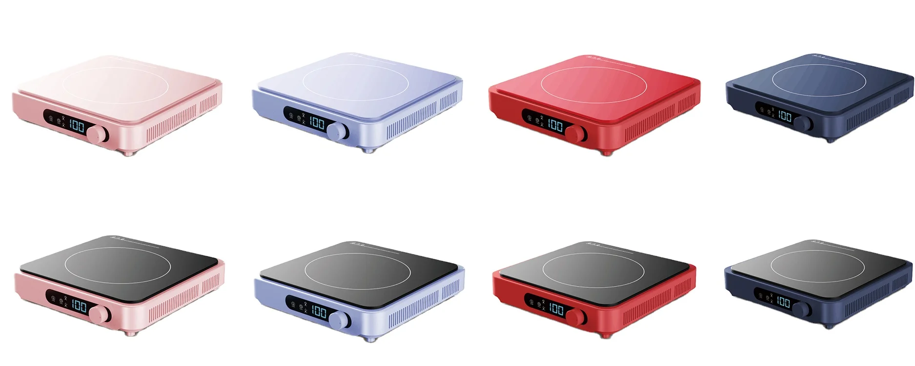 Induction Cooker Cooktop Hob With Cast Aluminium Electric Hotplate Pan and Lid KC CB CE Certificate