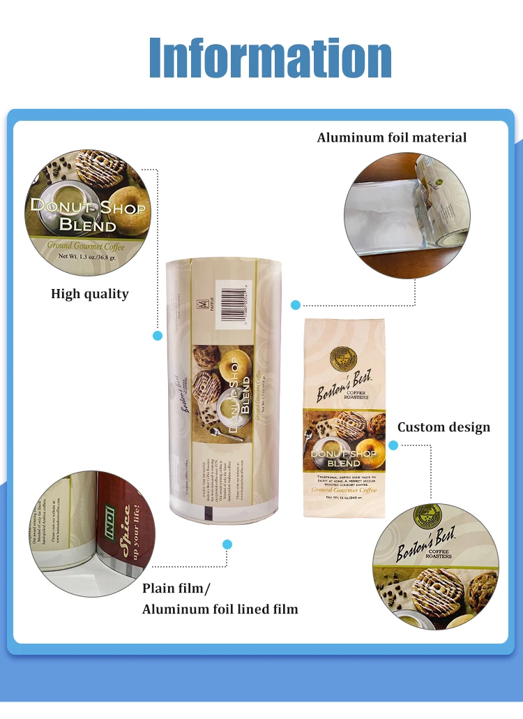 Пользовательская дешевая печатная упаковочная пленка для закусок Bopp Cpp Pe Opp PET влагостойкая пластиковая упаковка для пищевых продуктов рулонная пленка