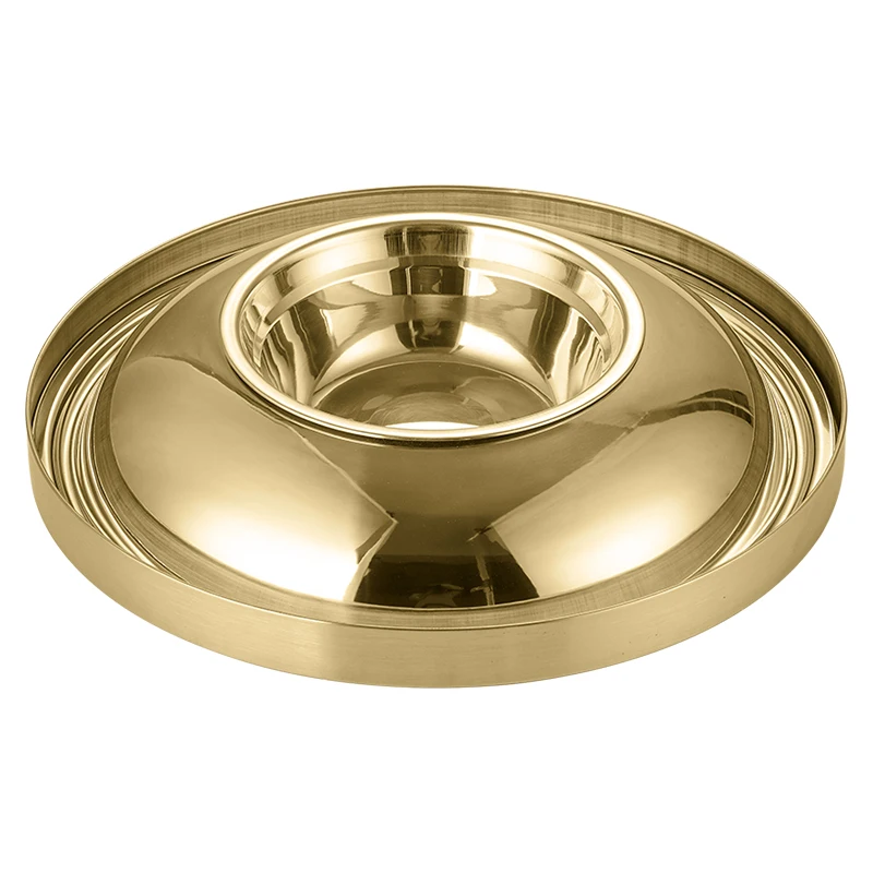 Pet Food Slow Feeder Dog Bowl Fun Interactive Cat Food Bowl Stainless Steel Pet Water Feeder Double Wall Pet Cat Food Feeder