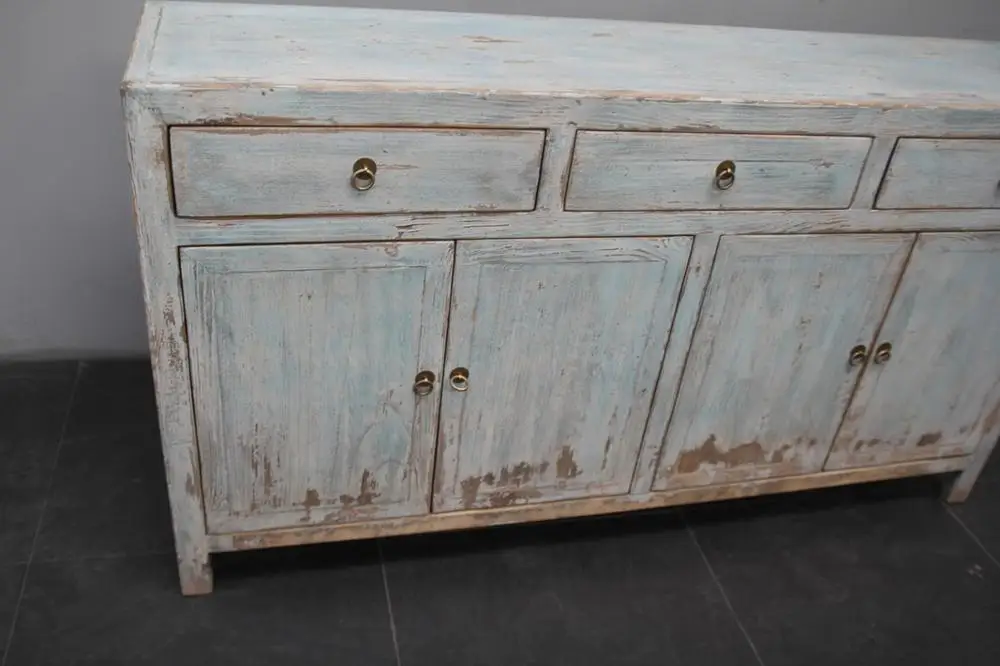Wholesale Chinese antique distressed  sideboard living room popular selling living room furniture