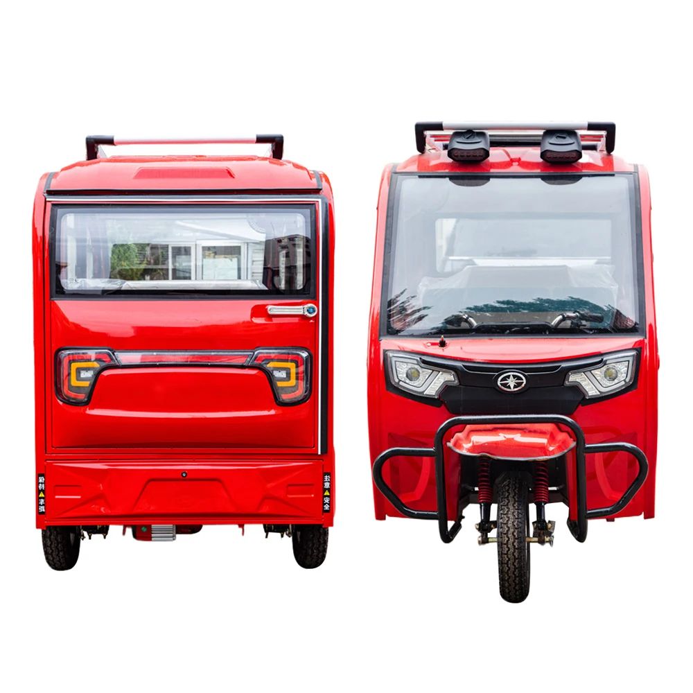 Электрические трехколесные велосипеды с 3-мя колесами и крышей для взрослых пожилых людей ветрозащитный непромокаемый закрытый электрический трехколесный велосипед логотипом на заказ