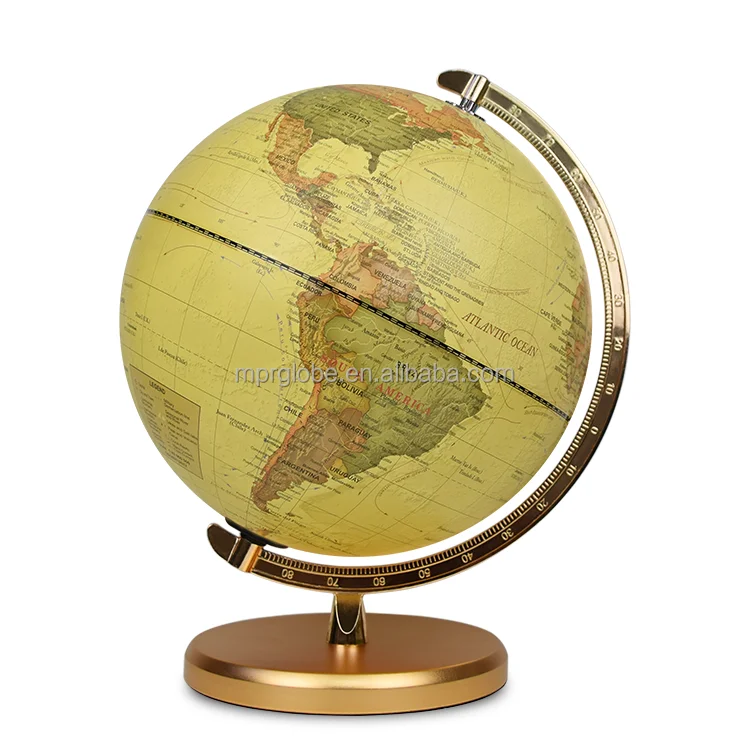 30cm Antique Globes Earth Model World Map Desk Decoration world map large Antique Globe