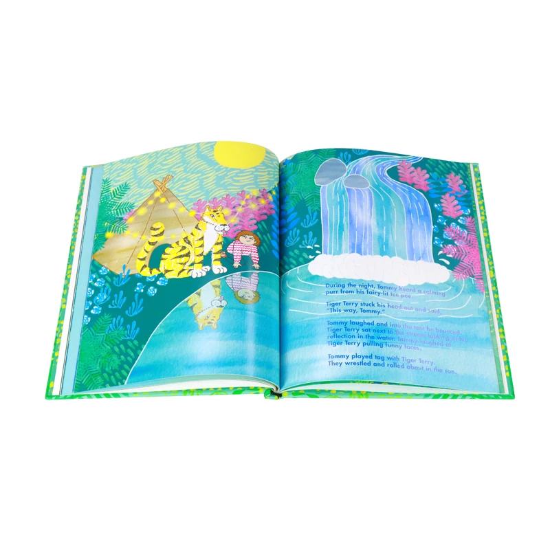 Professional Factory High Quality Custom Hardcover Children Books Wholesale Board Book Printing