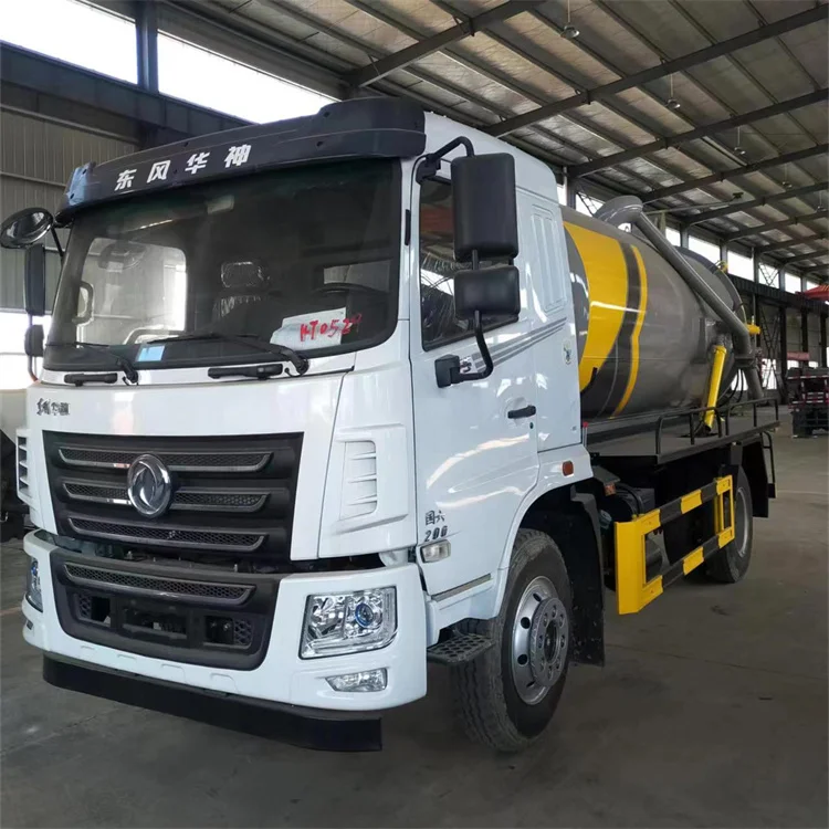 Big savings Dongfeng 12CBM high-capacity Sewage Suction truck Vacuum Truck fecal suction truck sewage sucking vehicles
