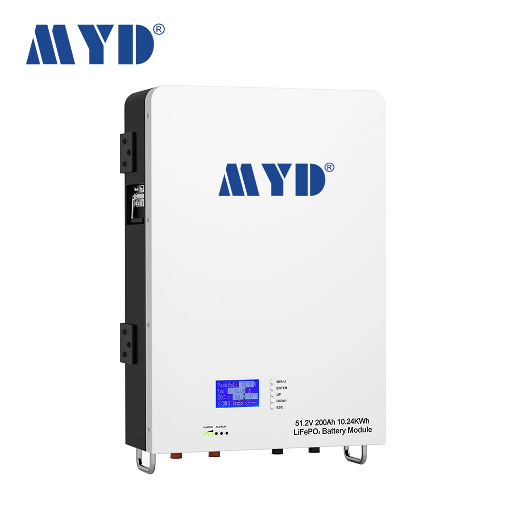 Best Quality Manufacturer 5kw 100Ah 10kw 48V 200Ah  power wall For Complete Solar Home System