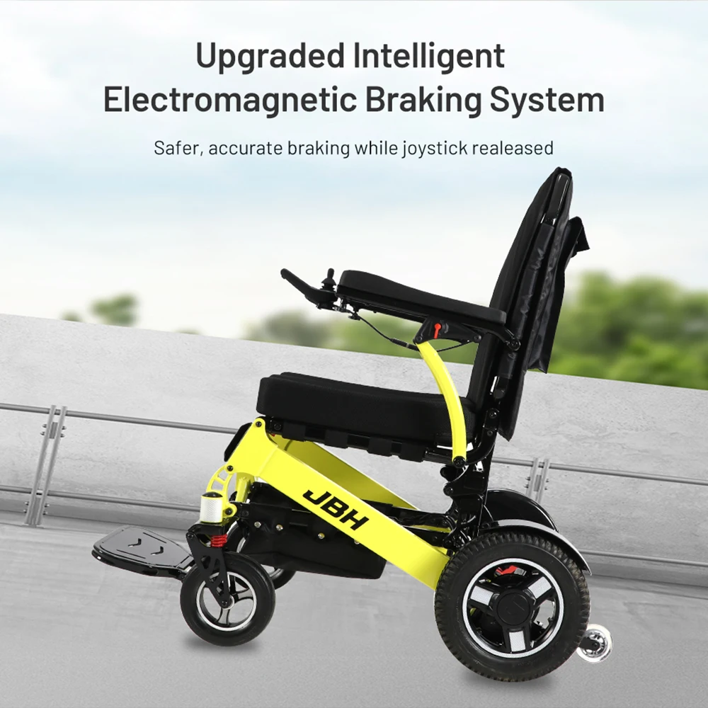 extra Heavy Duty D39 Super Loading-bearing Portable Aluminum Alloy Power Electric Wheelchair for Handicap