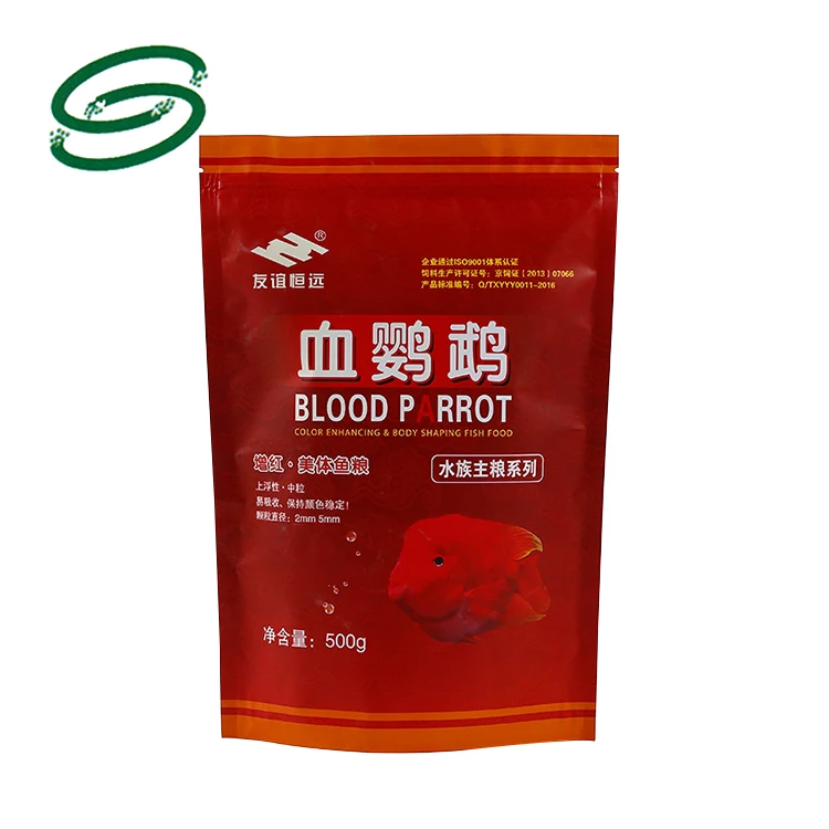 0.5Kg 1kg high quality plastic frozen food storage bag reusable Frozen vegetable  food stand up bag Fish Frozen Food Packaging