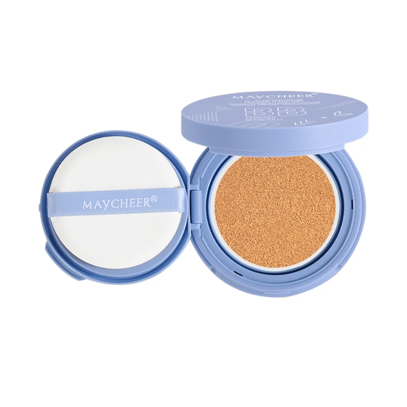 MAYCHEER  BB Air Cushion 3 Shades New Arrival Full Coverage Cream Foundation 2-in-1 All Skin Cushion CC Cream