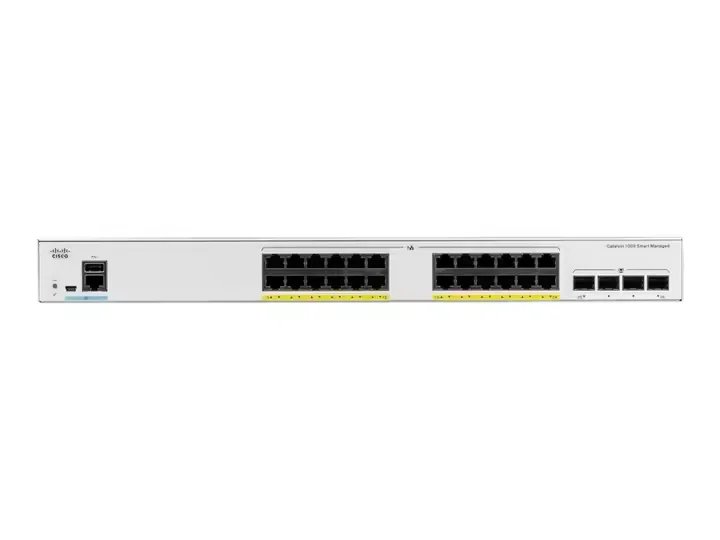 C1000 Series Switches 24x 10/100/1000 Ethernet ports C1000-24T-4G-L