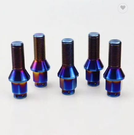 Hot selling exquisite custom DIN912 standard mirror polished m8 m10 drilled titanium sleeve head cover bolts