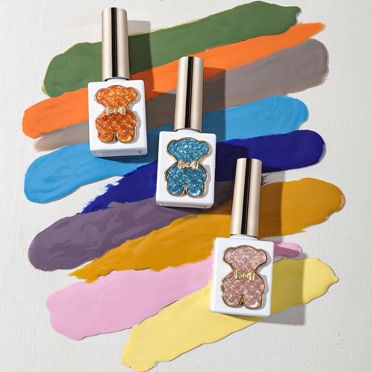 ZRKGEL 2022 Private Label soak off nail gel polish high pigment odorless nail gel polish set