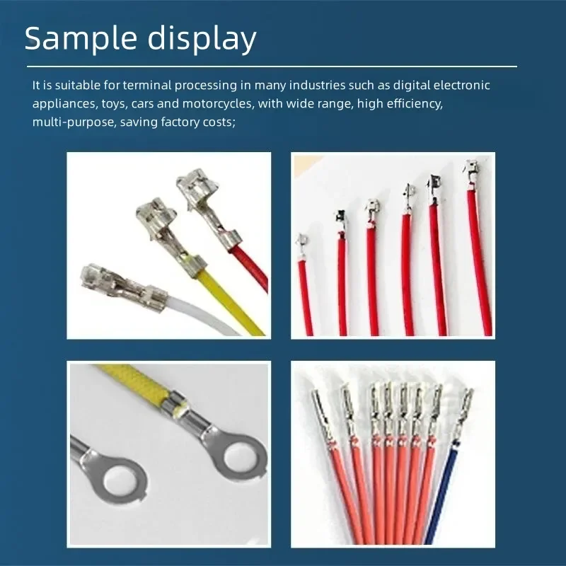 Terminal crimping machine automatic wire cutting crimping machine