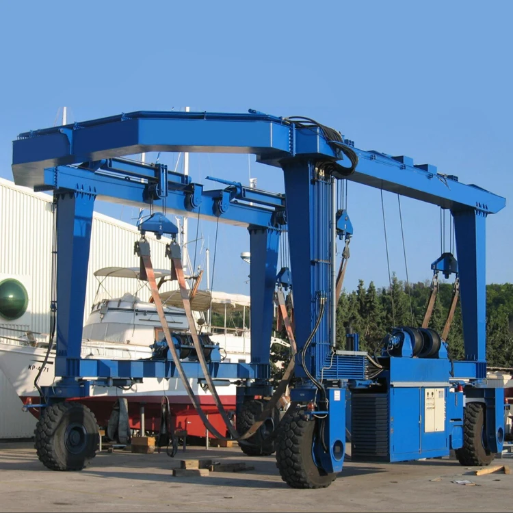 10ton Best Price Electric Double Girder Yacht Lifting Crane