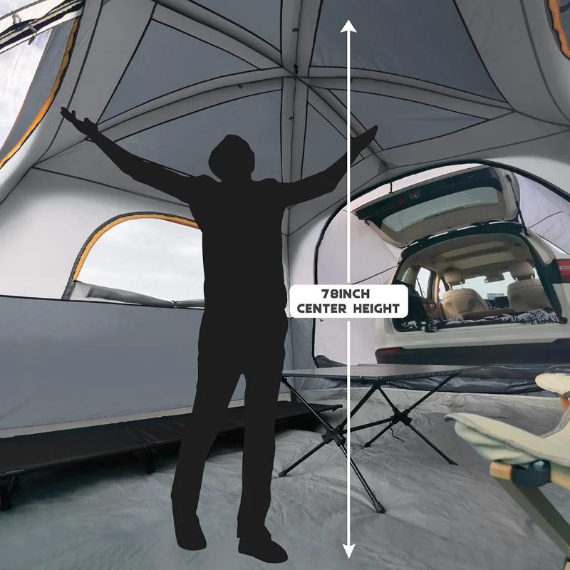 Outdoor SUV Folding Camping Car Tent Good Quality  Extension Camper Trailer Tent