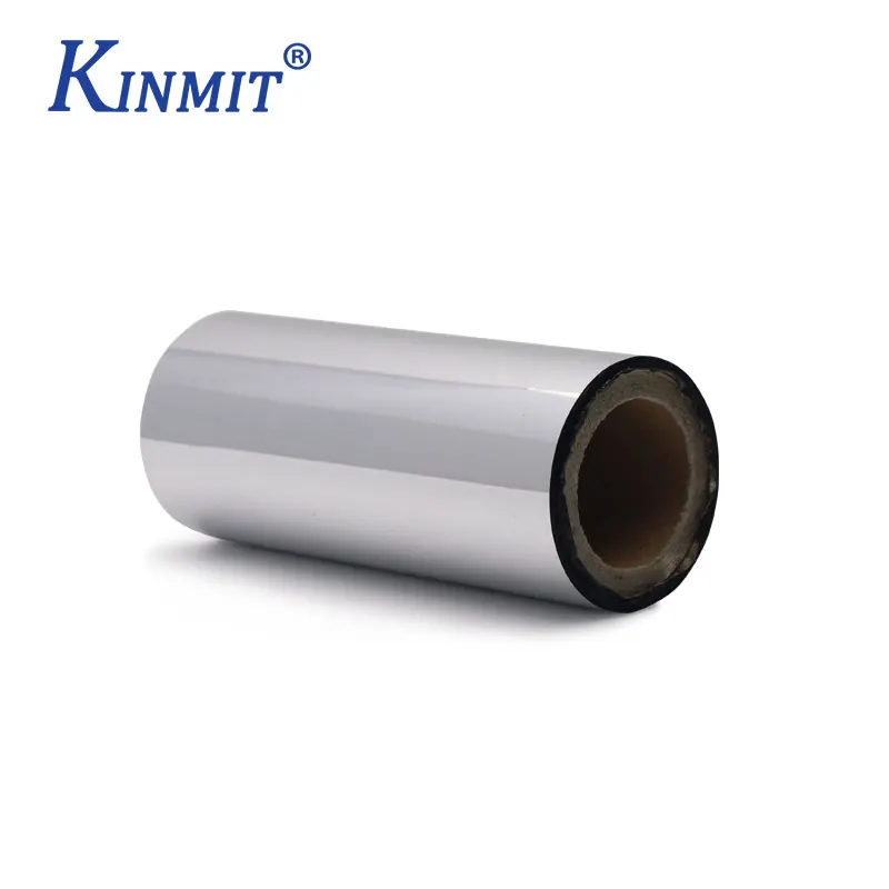 Фабричная оптовая продажа, полоска Zebra, Термотрансферная восковая резина, углеродная лента, используемая для принтера штрих-кодов, этикеток, наклеек