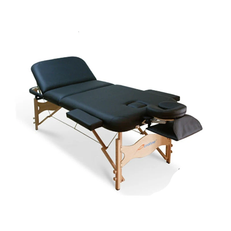 Acrofine деревянная портативная массажная кровать Mildstar-II с роскошной искусственной кожей