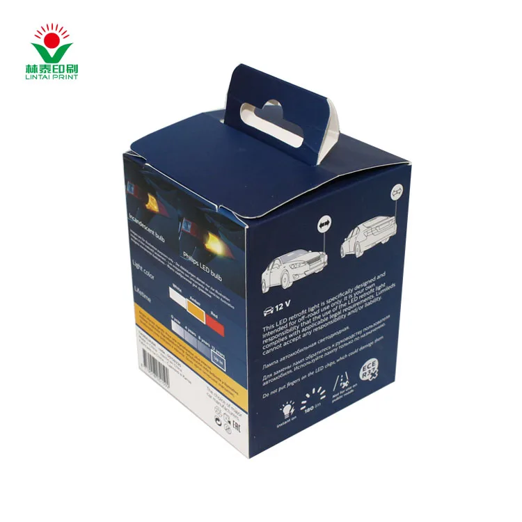 Customised Deluxe Transparent Window Retail Hang Up Packaging Loose Black Folding Cardboard Hang Up Labels Glossy Cartons