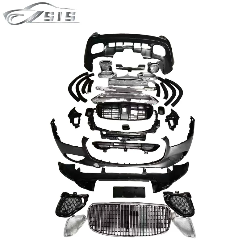 GLS Body Kits fit for GLS class X167 2020 - 2024 year to MAY style PP Plastic Car Bumper Accessory Body Kits for X167