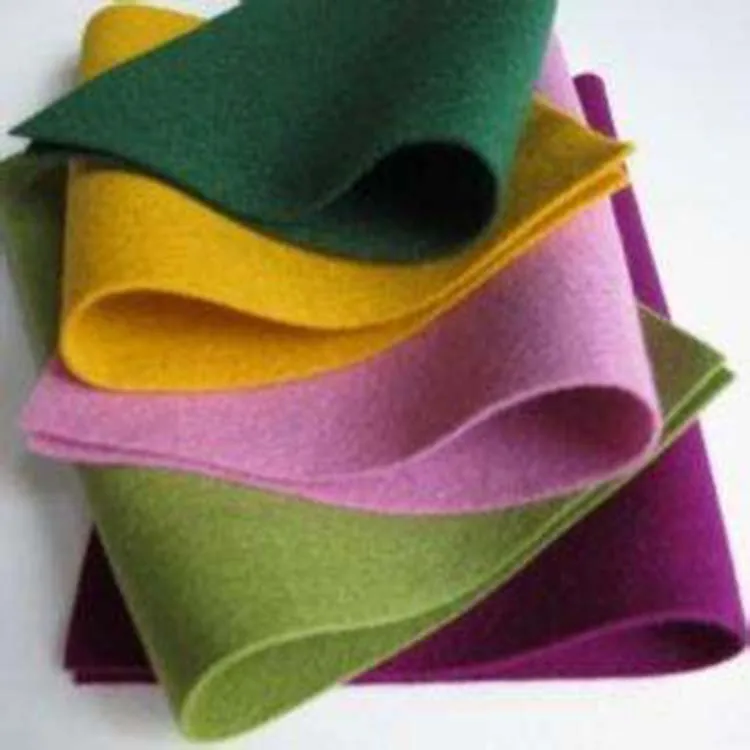 Wholesale Polyester Nonwoven Felt Natural Recycled Needle Punched Non Woven Polyester Felt Fabric
