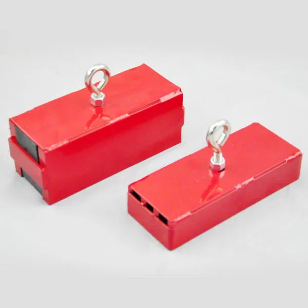 Easy 100 Lbs Underwater Fishing Magnet Holding and Retrieving Holding Magnet with Eyebolt