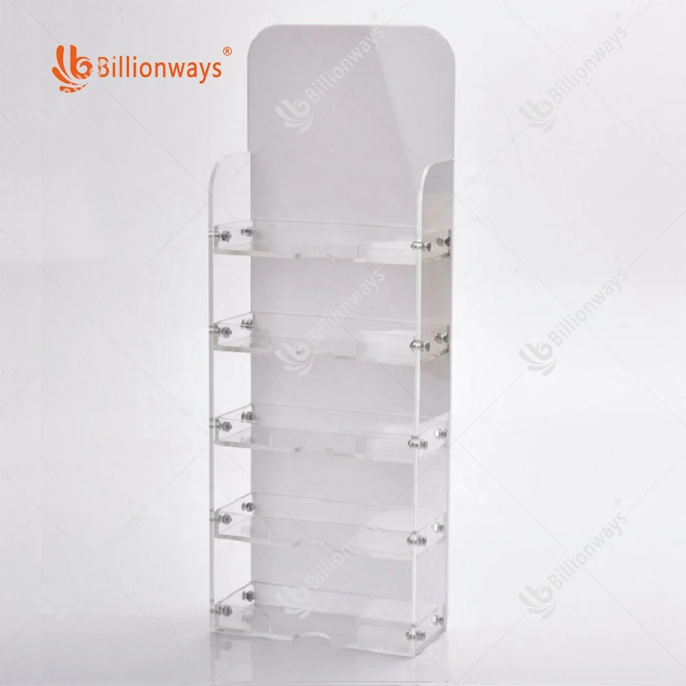 Customized PMMA Medicine Display Shelf plexiglass medicine display stand shelf acrylic counter-top display for medicine