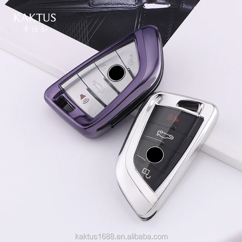 For BMW X7series Car Key Case TPU protect Cover Carkey shell