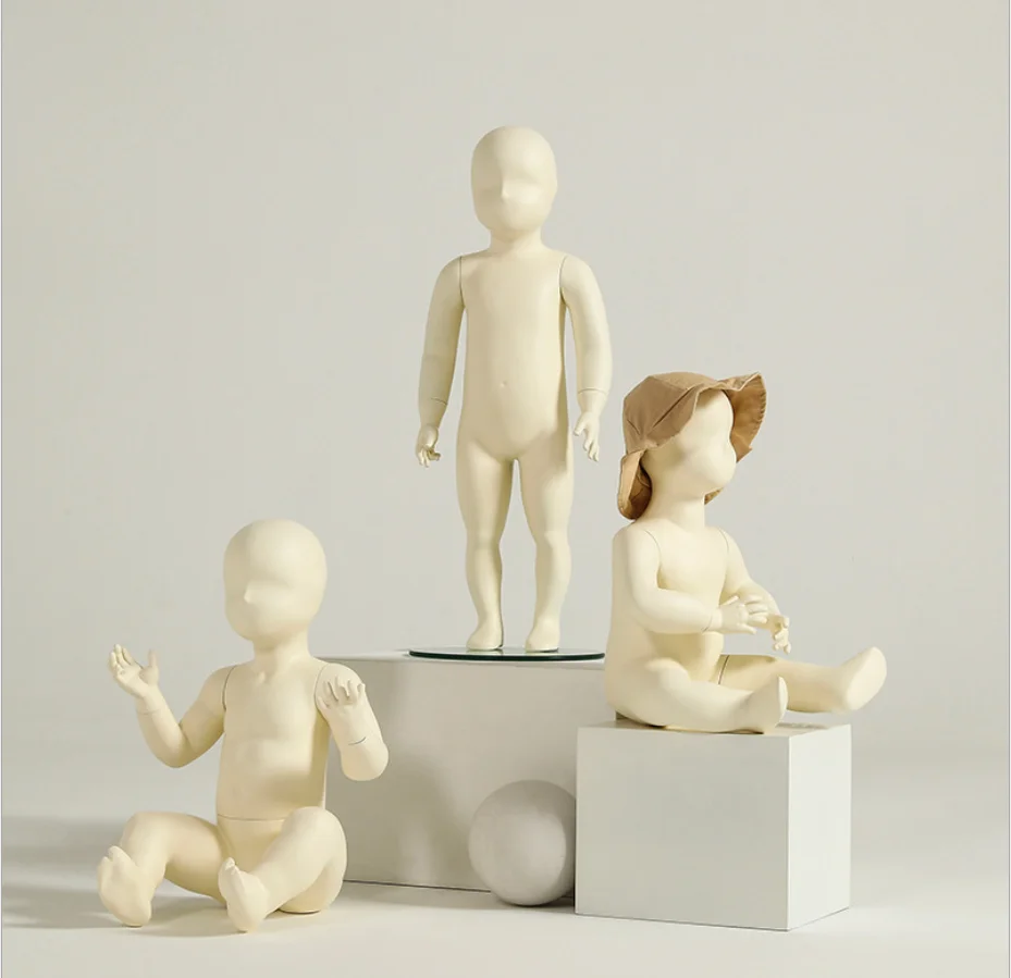 
Child Display Mannequin hot on sale Baby Window Dress form Kids Clothes Dummy Full Body 