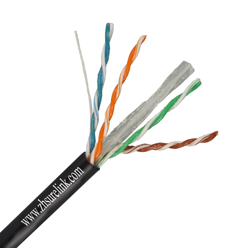  Уличный водонепроницаемый Интернет-кабель rj45 кабель cat6 1000 футов заполненный желе или гелем ftp sftp