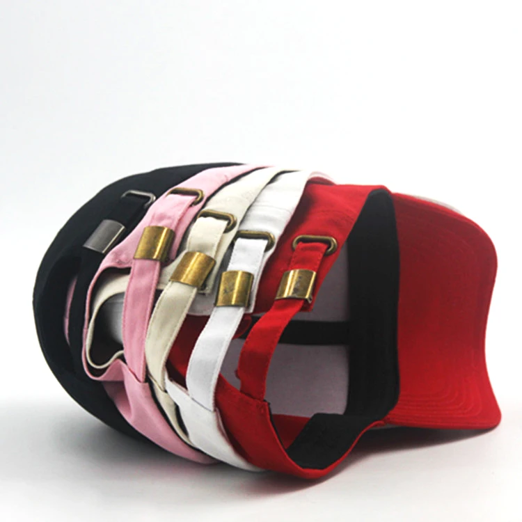 Promotional Custom Girls Sports Hats Design Pink Baseball Cap with Logo