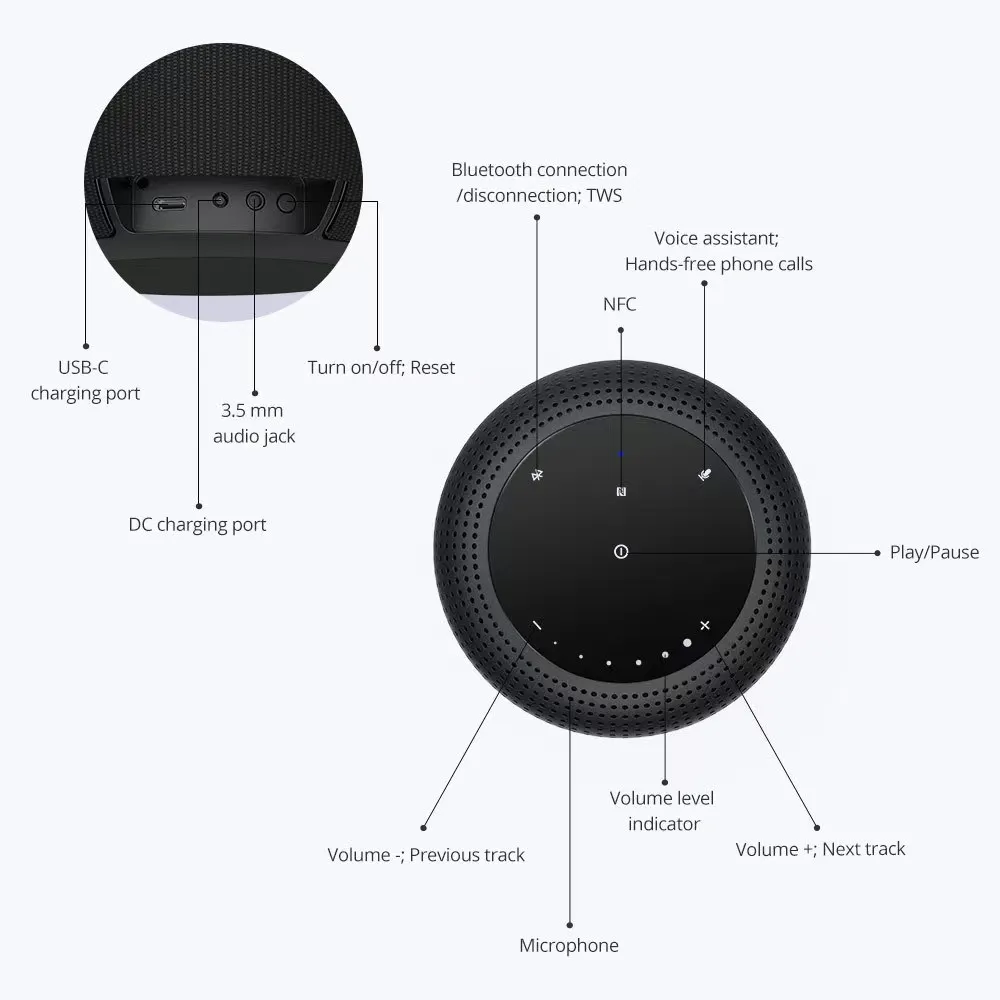 Сабвуфер bluetooth динамик 100 Вт на заказ для