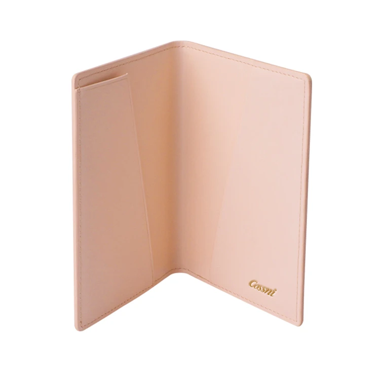 Wholesale luxury rfid blocking travel wallet custom family personalized genuine leather passport holder