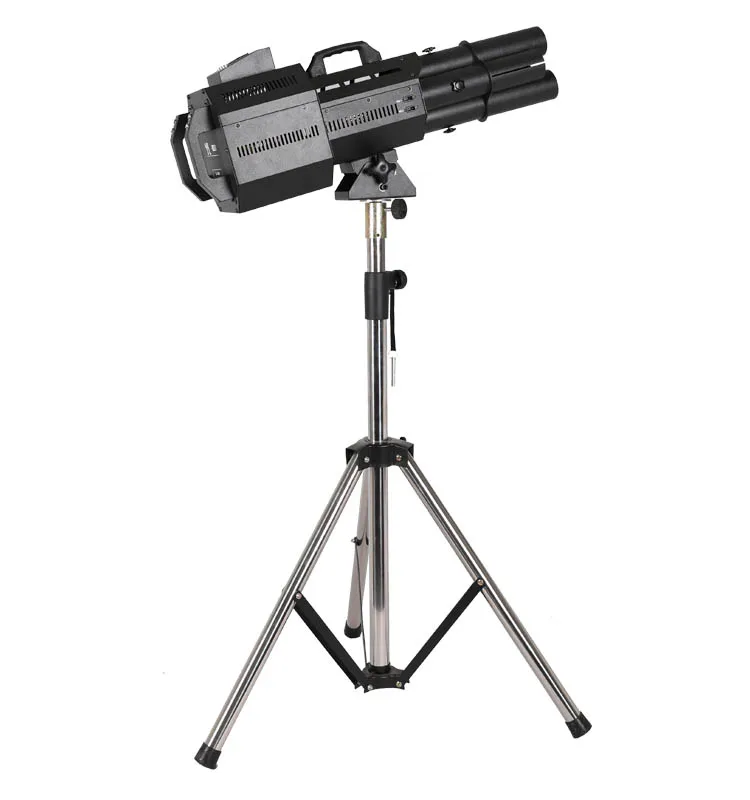 Последняя сценический эффект штатив конфетти машина Профессиональная установка по нанесению цветной бумажное трубка из силиконового каучука с особенно этап ткацкий эффекты YS-19