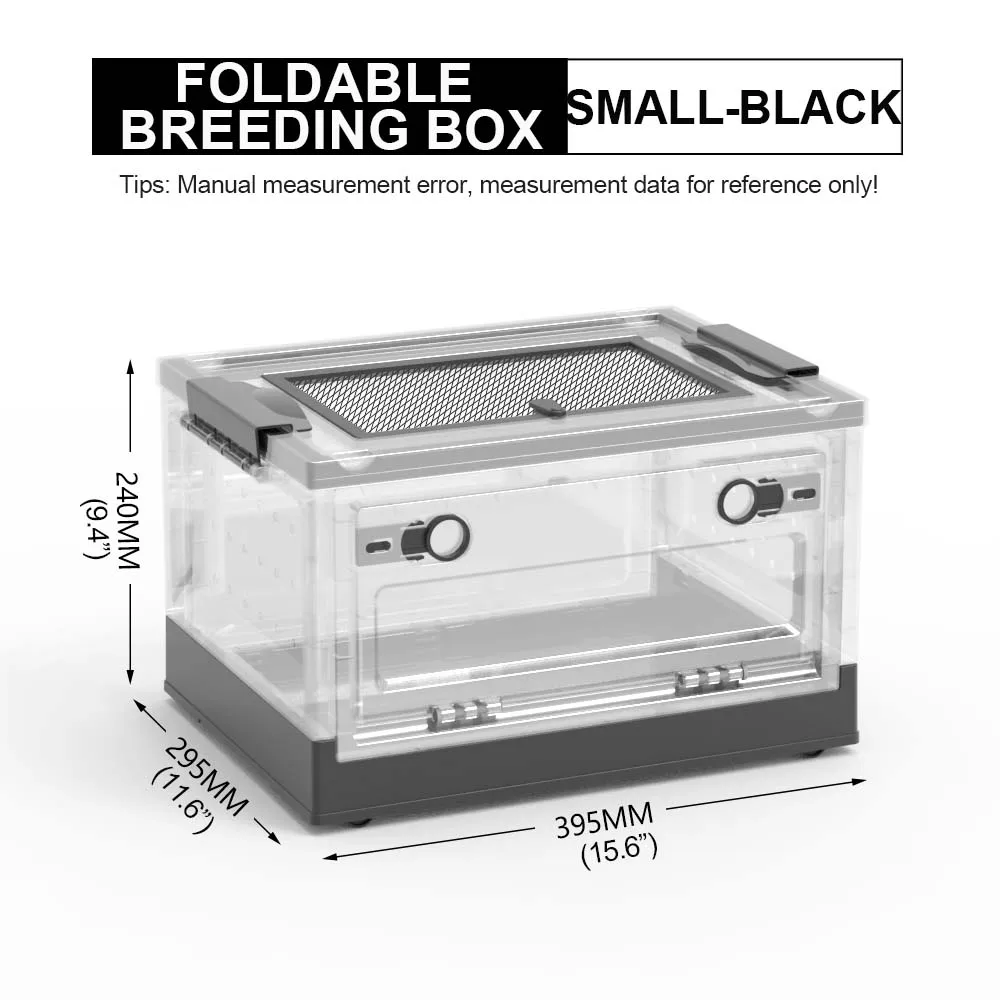 NOMOY PET detachable small animals pet cage box habitat plastic reptile tank terrarium