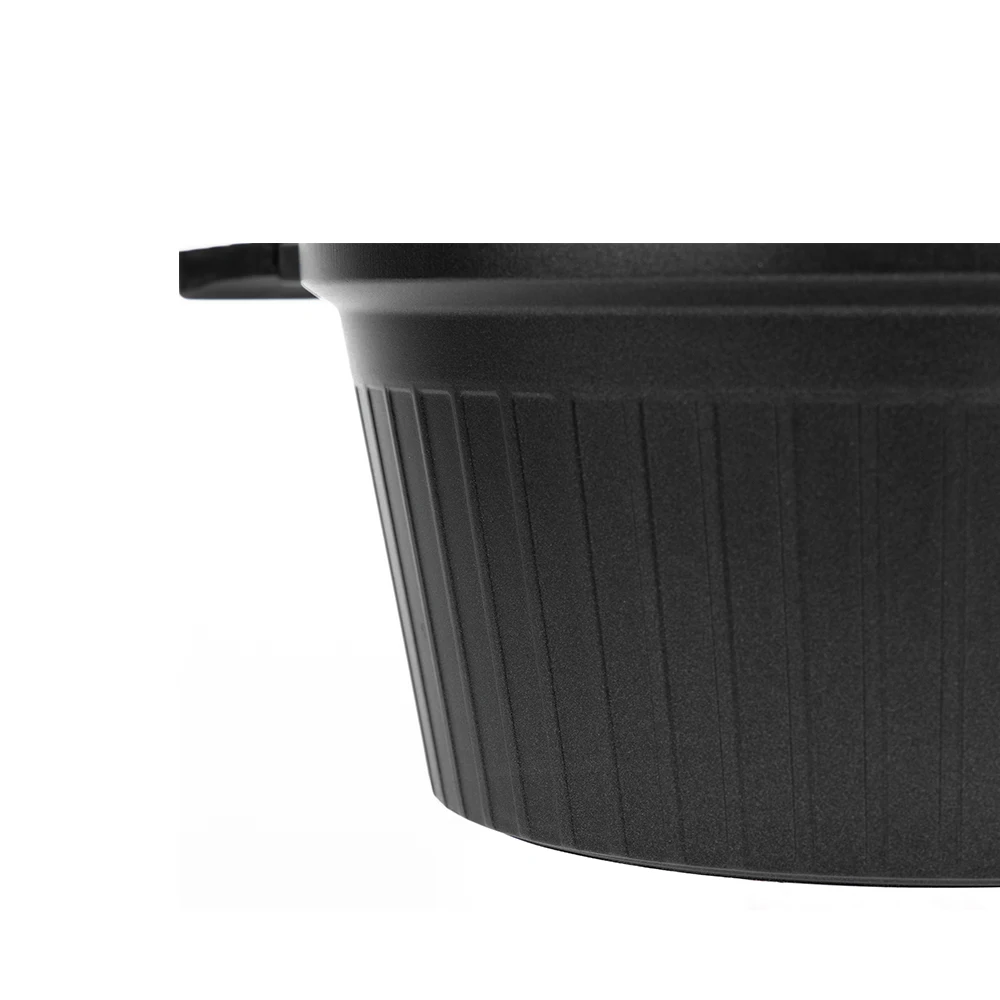 Hot Sell Marble Granite Bakelite Handle with Soft Touch Die-cast Aluminium Kitchen Nonstick Cookware Cooking Pot Sets