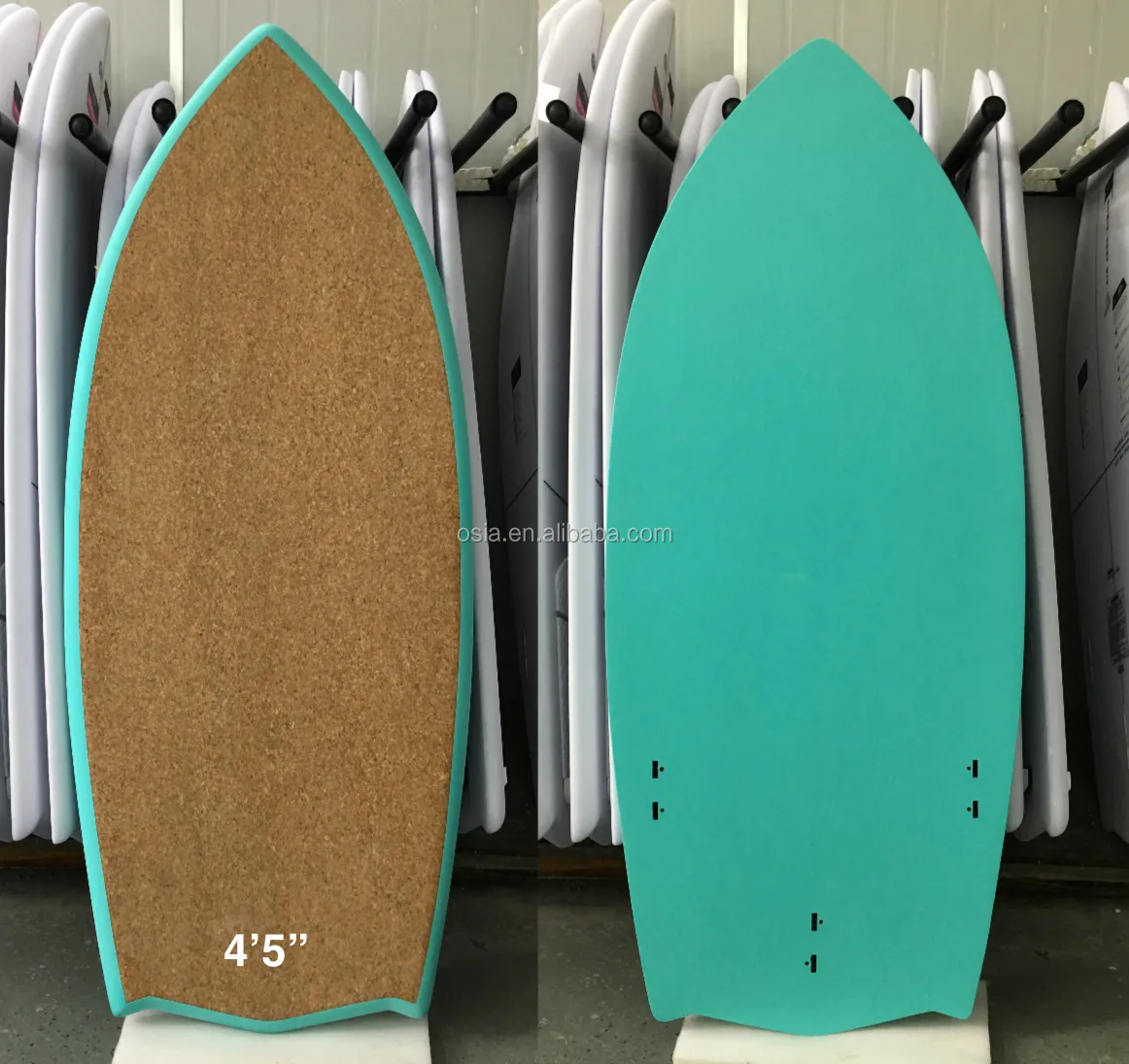 Cork wakesurf board