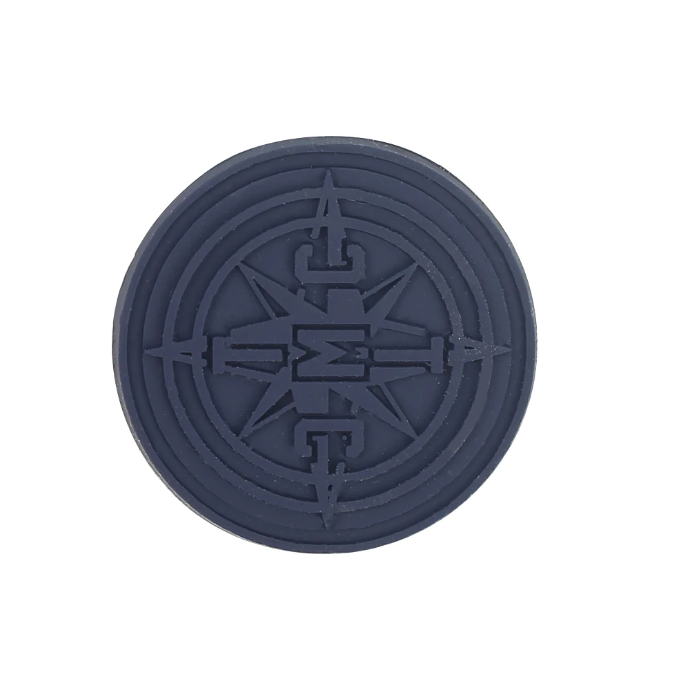 Sew on Parches Badge Wholesale Custom Embossed Logo Soft 3D Rubber Badge Silicone Label Patch for Jacket