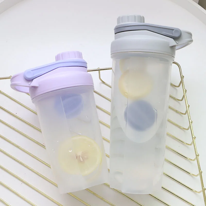 Custom Bpa Free 500ml Protein Workout Sport Gym Water Drinking Cup Protien Shaker Bottle