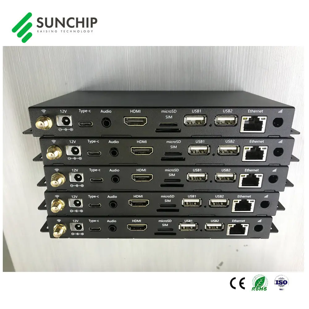 RK3288 четырехъядерный Android Встроенный 4G LTE android Цифровая рекламная коробка материнская плата для цифрового киоска медиаплеер