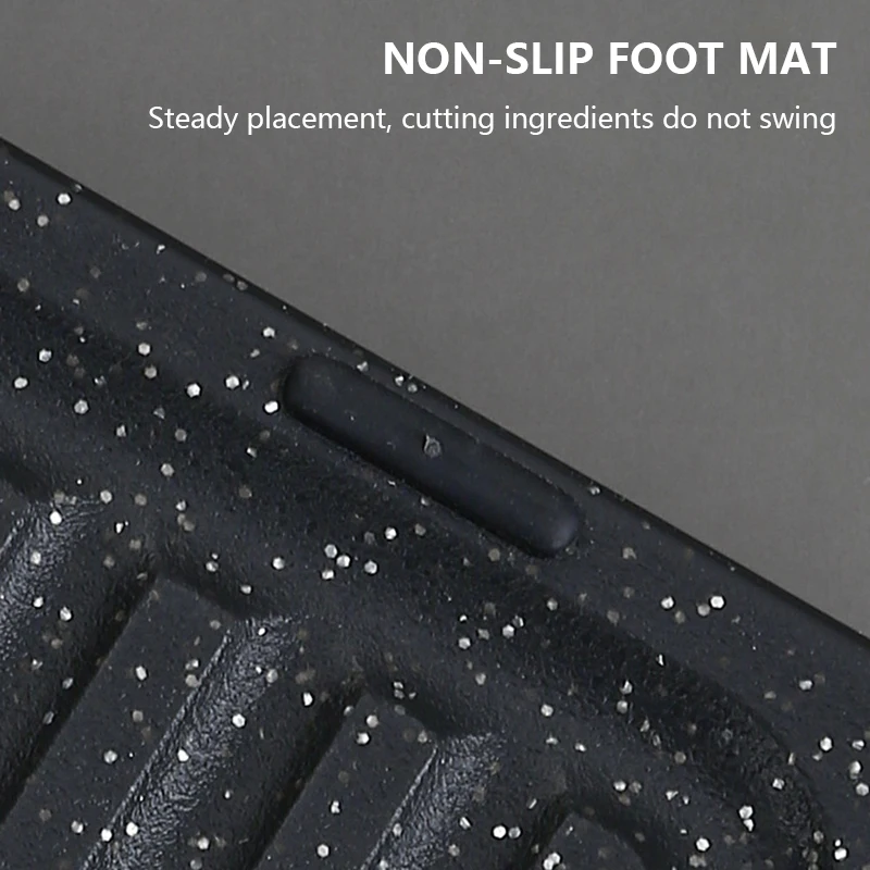 Multifunctional Kitchen Chopping Block Double-sided Plastic And Ceramic Cutting Board With Knife Sharpener And Garlic Grinder