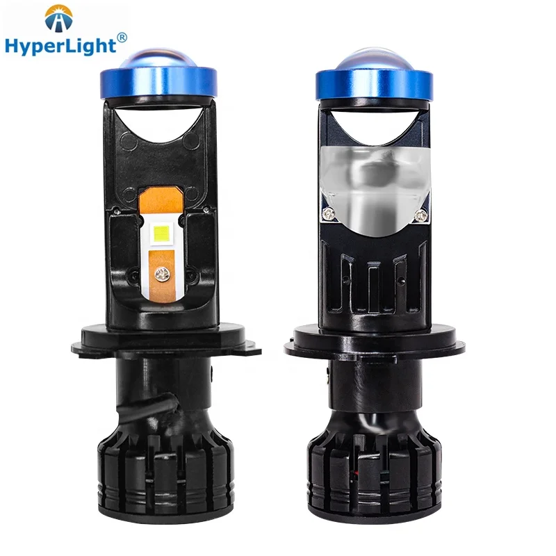 HyperLight led head light lens P5 led H7 bulbs 55W 8000Lm car headlight projector 12v 6000k