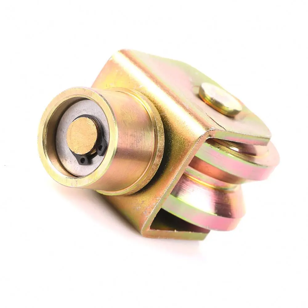 Multifunctional Nylon Sliding Gate Roller Double Bearings Wheel With Low Price