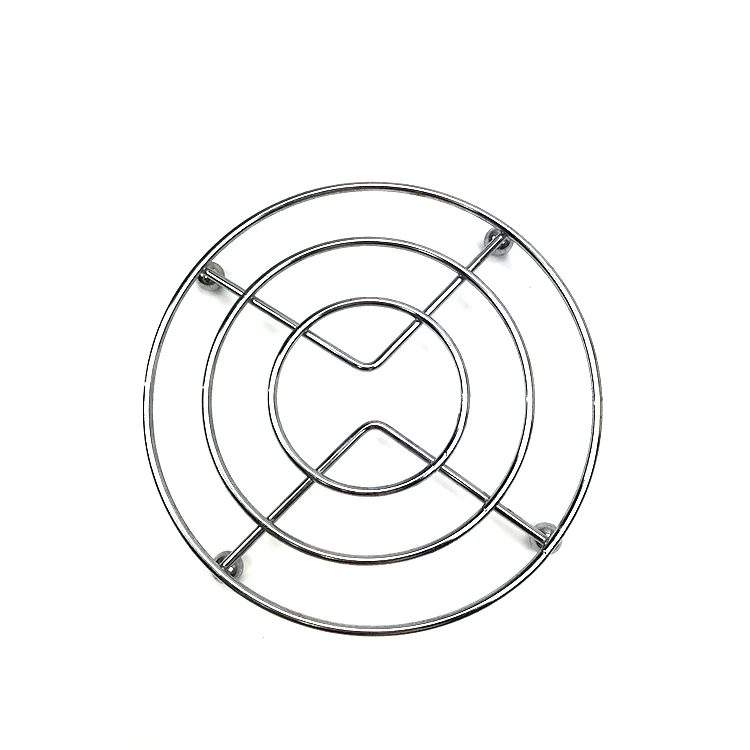 Round Metal Table Place Mat Hot Pot Holder