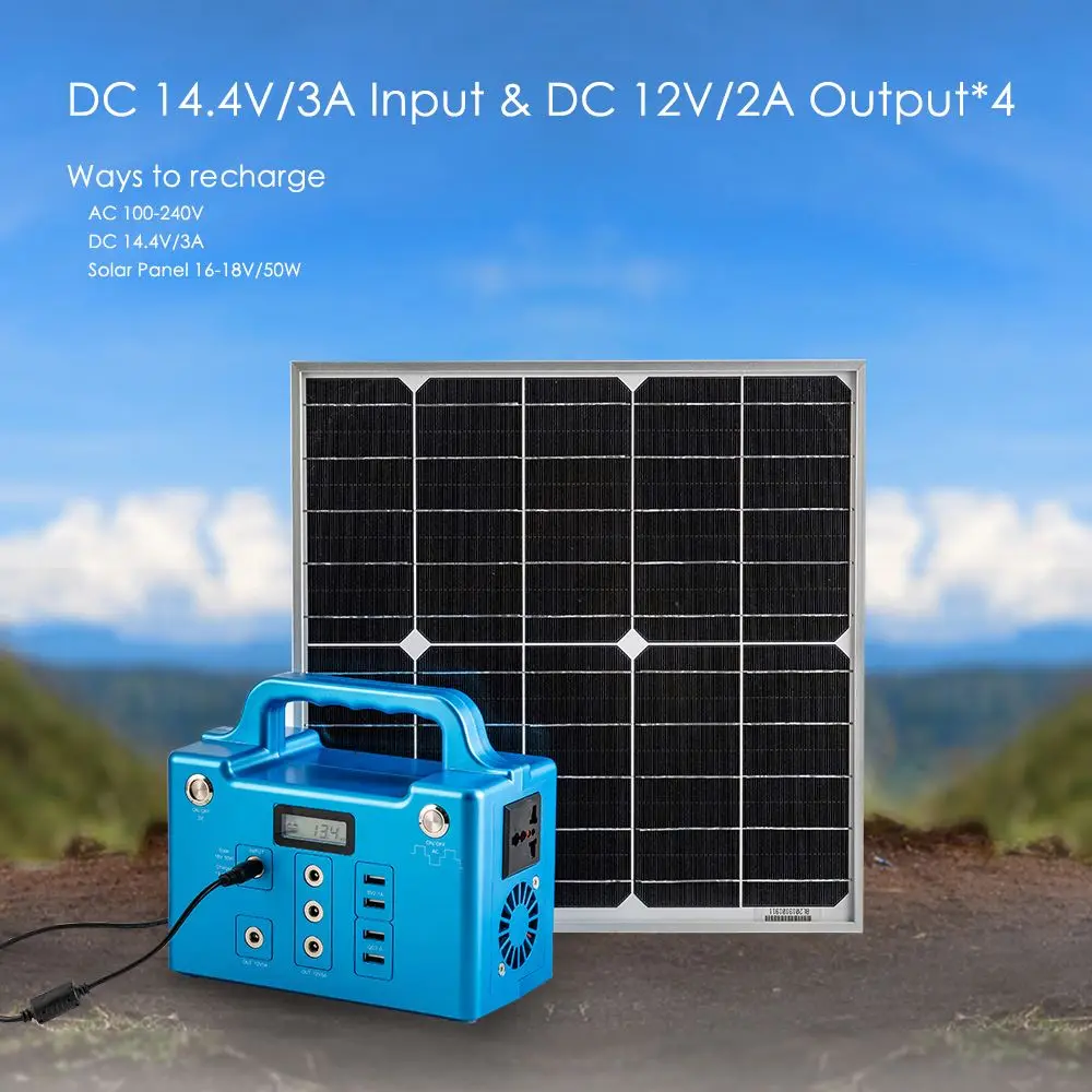 12000mah Portable Power Station Lipo Battery Supply For Cpap Outdoors Camping Travel Hunting Emergency Power Station