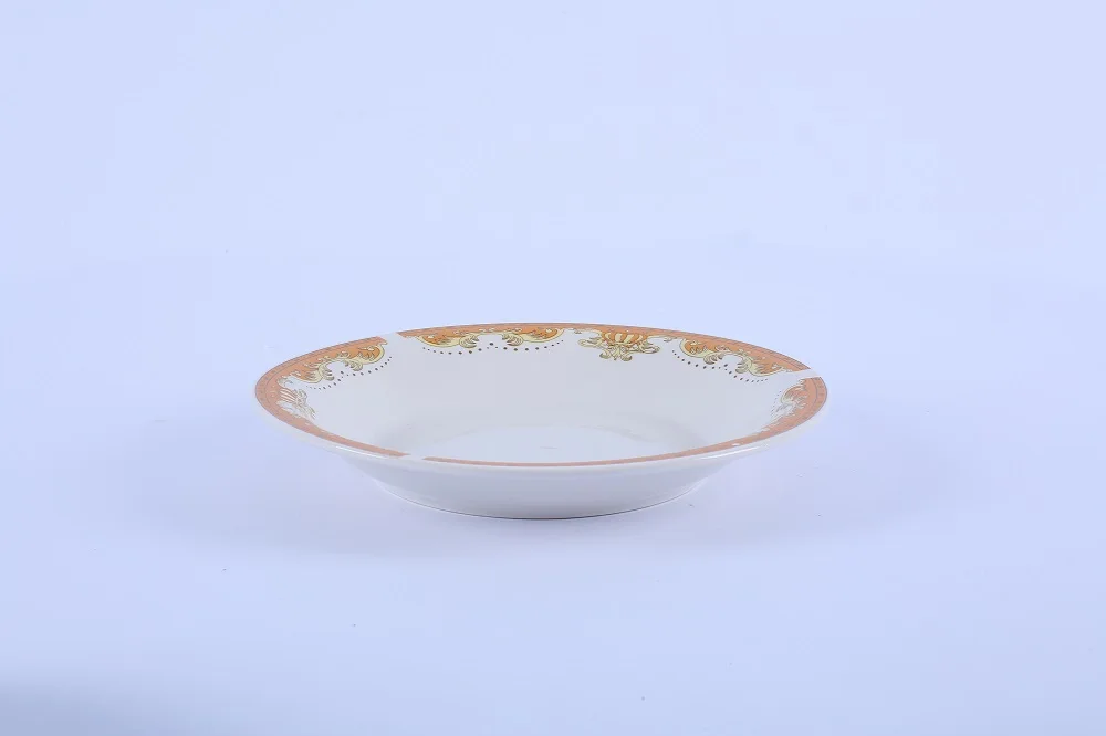 Antique European palace ceramic tableware Italian Roman western style ceramic plate